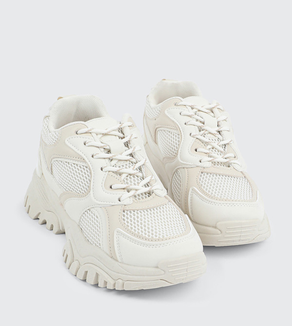 Ardene Ardene - Beige Low Top