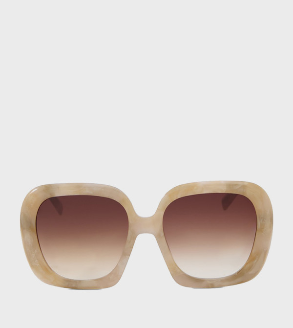 Aldo Accessories  Retro Sunglasses - Beige undefined