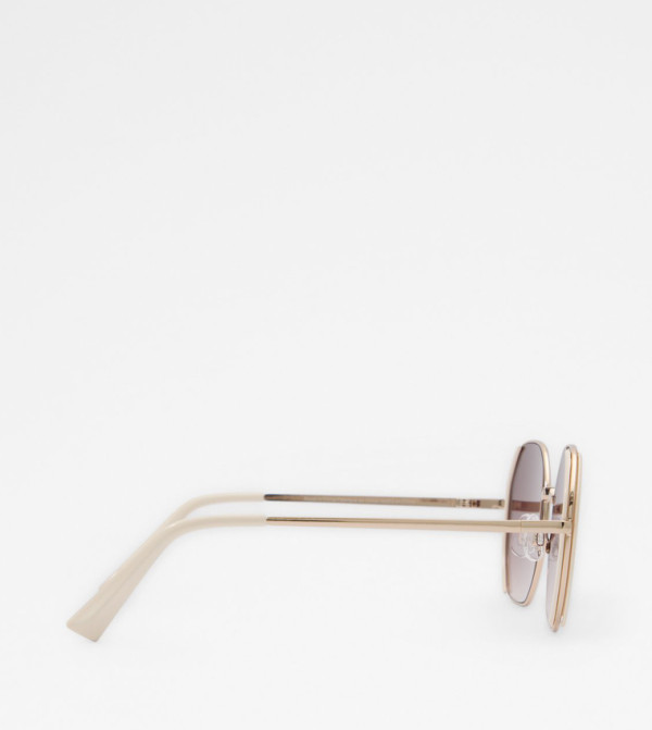 Aldo Accessories  Round Sunglasses - White undefined