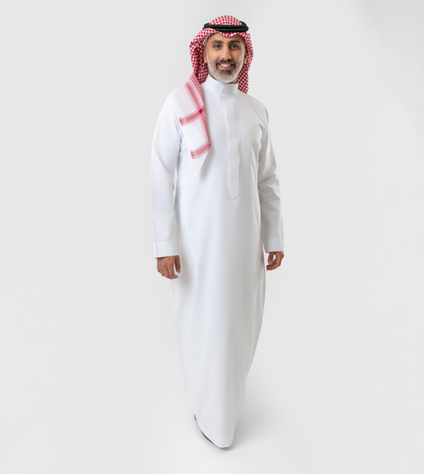 الشياكة الشياكة - أبيض Kandura
