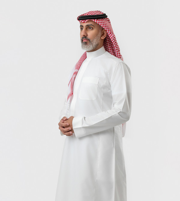 الشياكة الشياكة - أبيض Kandura