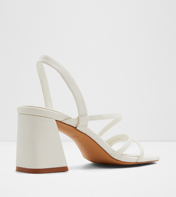 Aldo  - White Block Heels