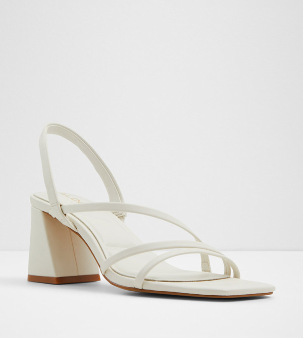 Aldo  - White Block Heels