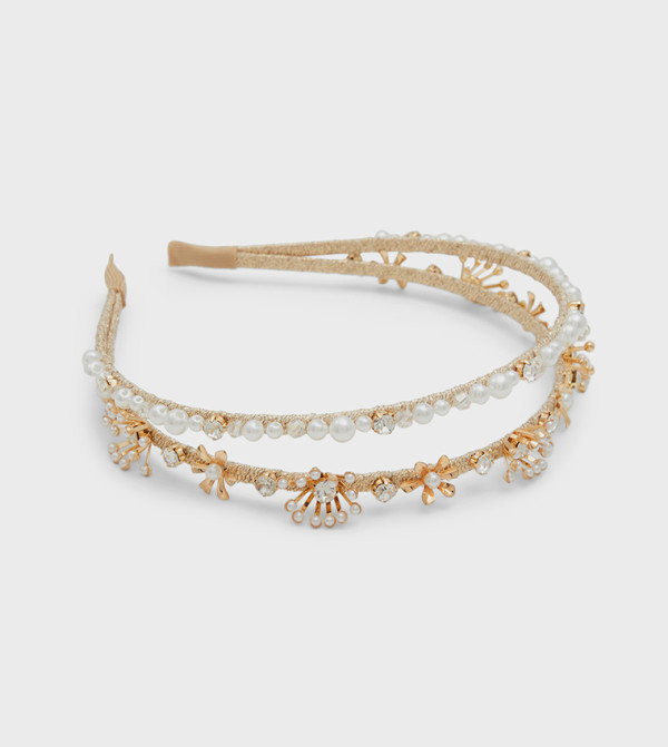 Aldo Accessories  Hair Accessories - White Hair Bands