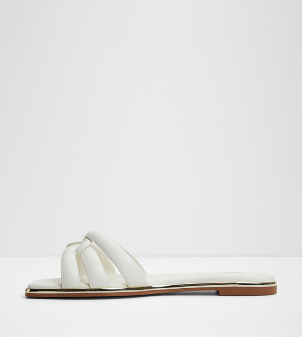 ألدو ألدو - أبيض  Flat Sandals