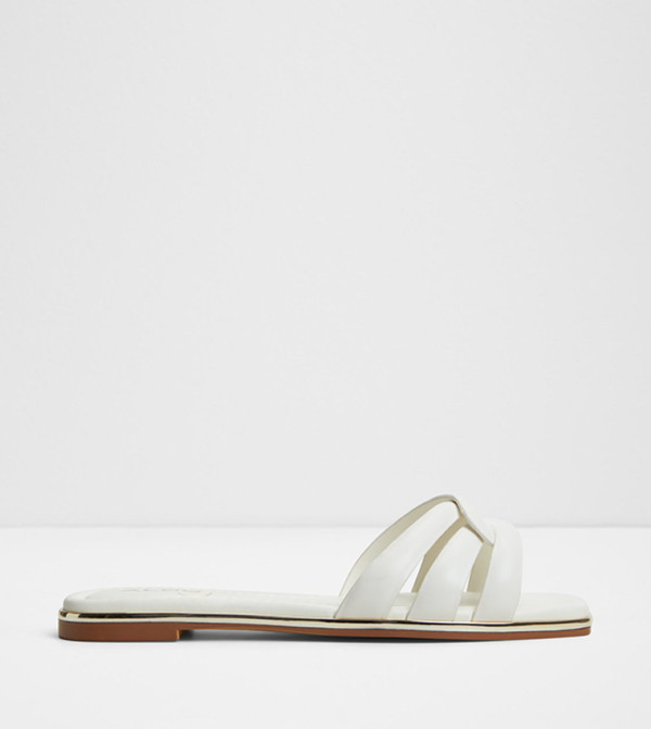 ألدو ألدو - أبيض  Flat Sandals