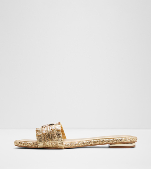 Aldo  heatwave-ready-w - Gold Flat Sandals