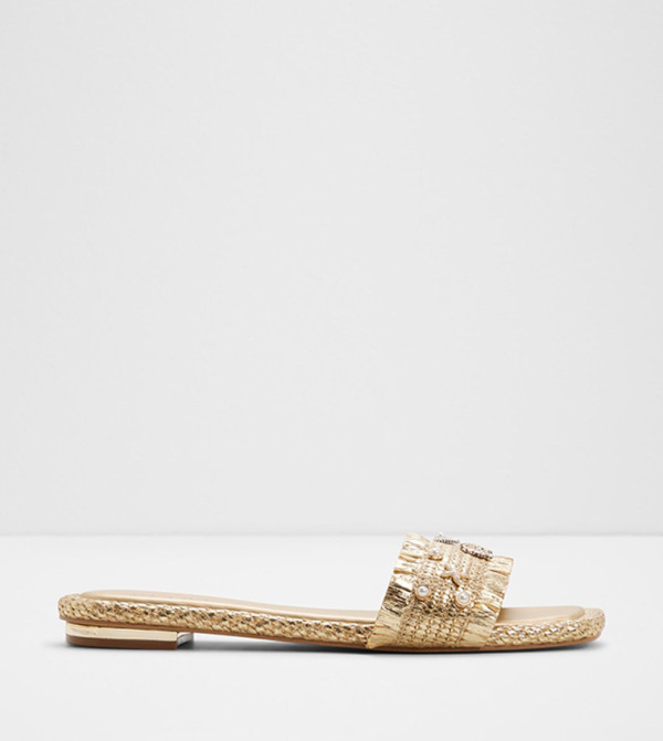 Aldo  heatwave-ready-w - Gold Flat Sandals