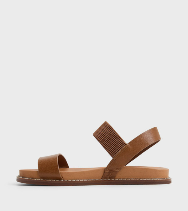 Call it Spring  Sandals - Brown Flat Sandals