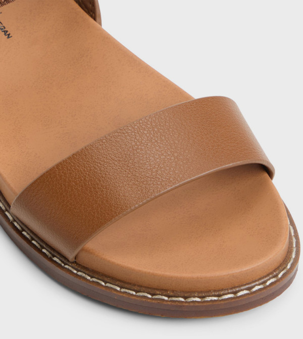 Call it Spring  Sandals - Brown Flat Sandals