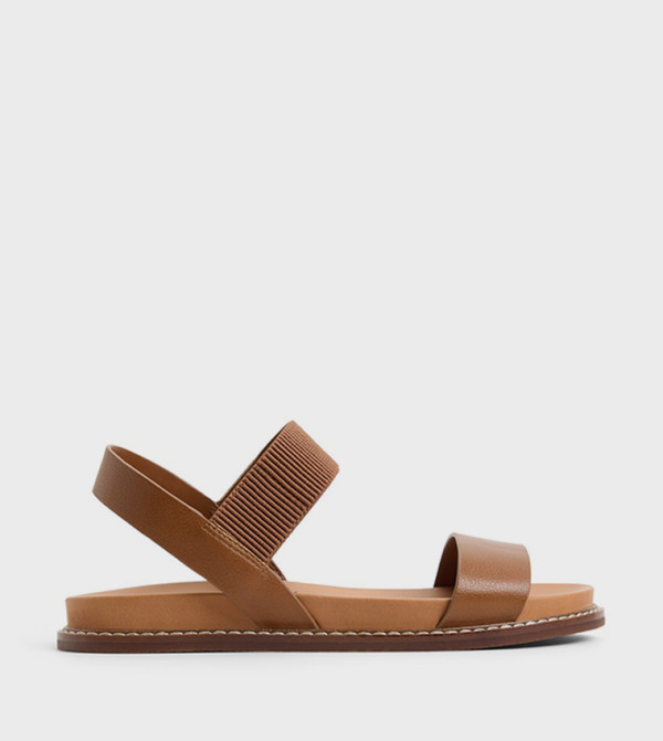 Call it Spring  Sandals - Brown Flat Sandals