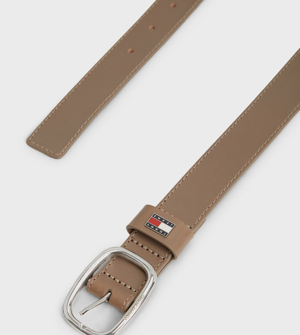 تومي جينز  أحزمة كاجوال  - بيج Non Leather Belts