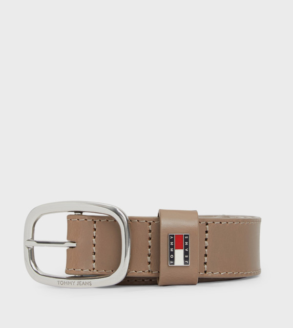تومي جينز  أحزمة كاجوال  - بيج Non Leather Belts