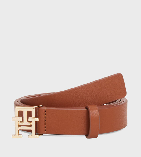 تومي هيلفيغر  أحزمة - بني  Leather Belts