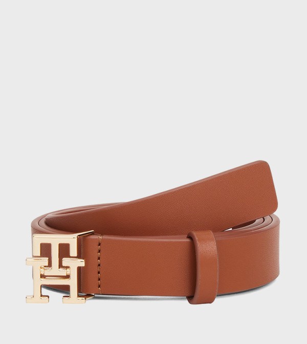 تومي هيلفيغر  أحزمة - بني  Leather Belts