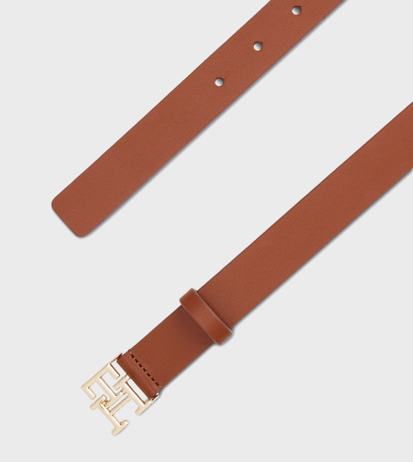 تومي هيلفيغر  أحزمة - بني  Leather Belts
