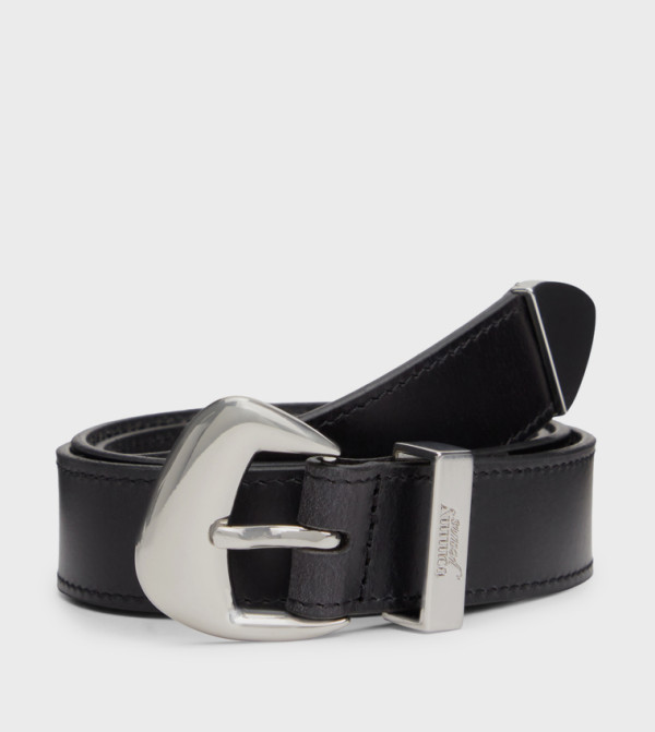 تومي جينز  أحزمة جلدية - أسود Leather Belts