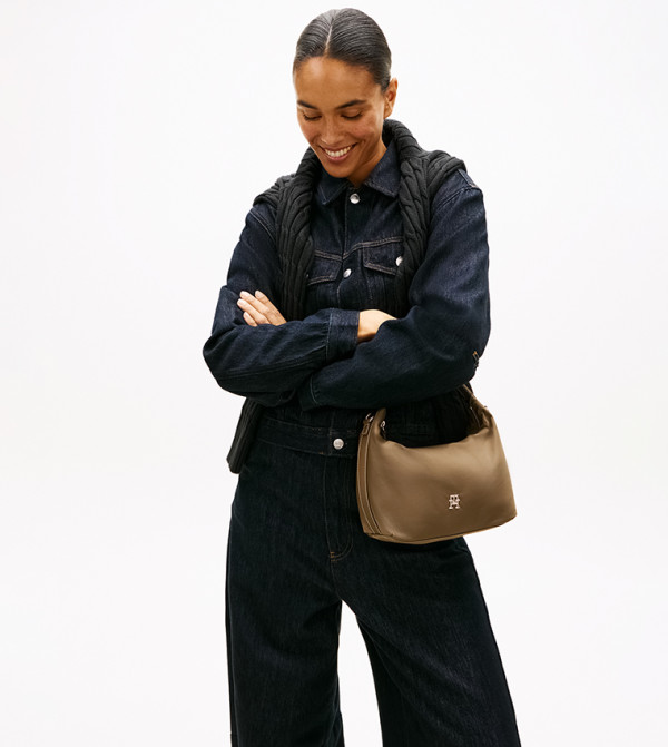 Tommy Hilfiger  Bags - Taupe Handheld Bags