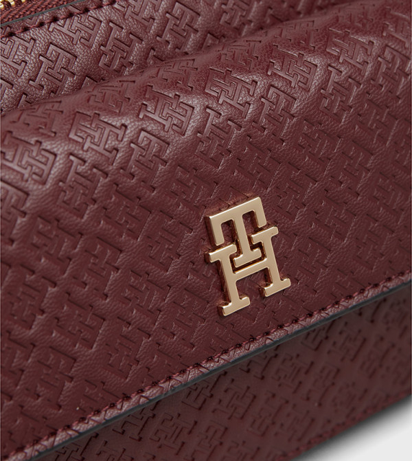 تومي هيلفيغر  cherry-mohogany - بني محمر  Cross Body Bags