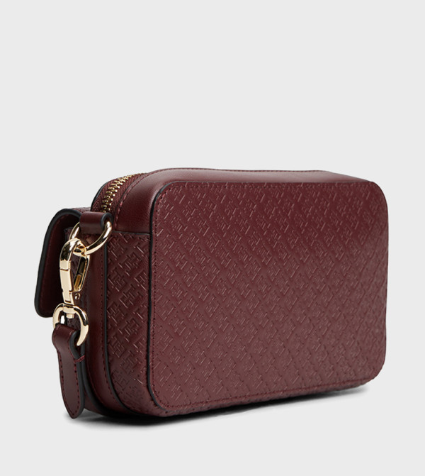 تومي هيلفيغر  cherry-mohogany - بني محمر  Cross Body Bags