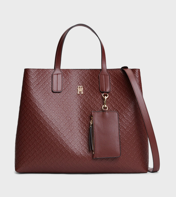 Tommy Hilfiger Tommy Hilfiger - Maroon Tote Bags
