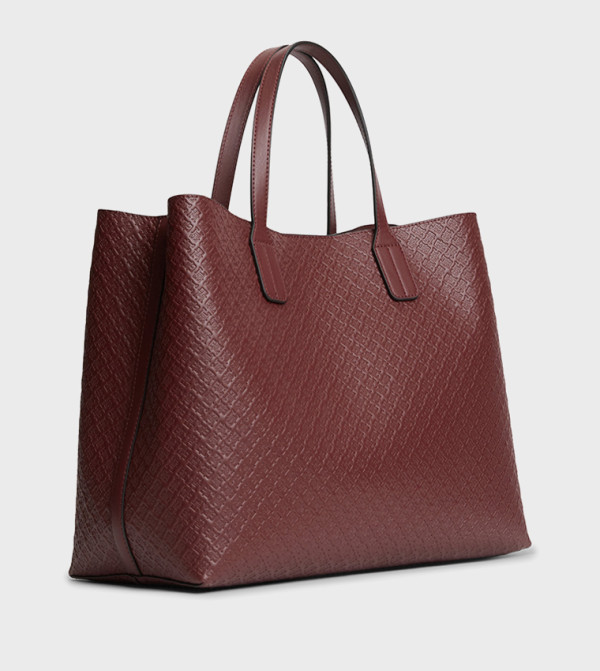 Tommy Hilfiger Tommy Hilfiger - Maroon Tote Bags