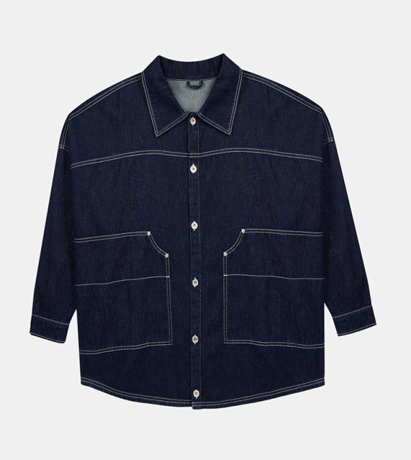 F5 F5 - كحلي Long Sleeves