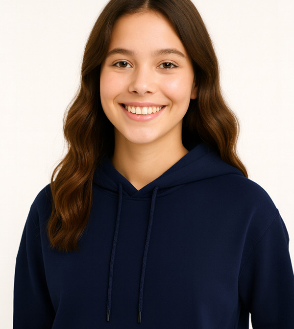 Victor and Jane Women - Navy Hoodies