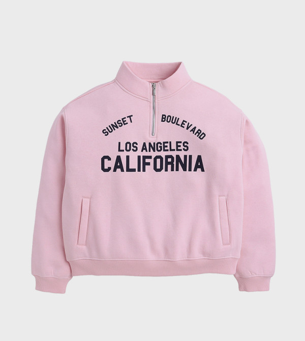 Victor and Jane  Hoodies & Sweatshirts - Pink Sweatshirts