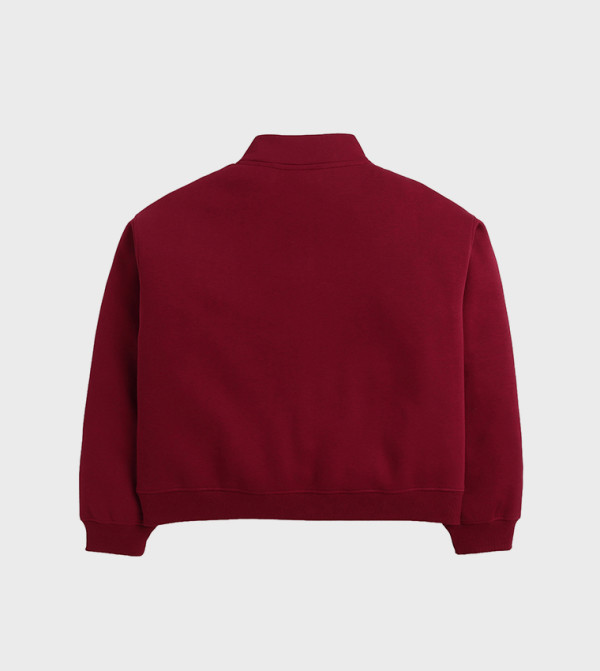 Victor and Jane  Clothing - Maroon Sweatshirts