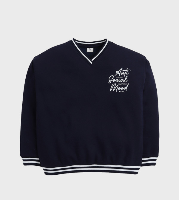 Victor and Jane Victor and Jane - Navy Sweatshirts