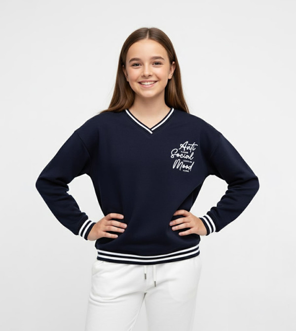 Victor and Jane Victor and Jane - Navy Sweatshirts