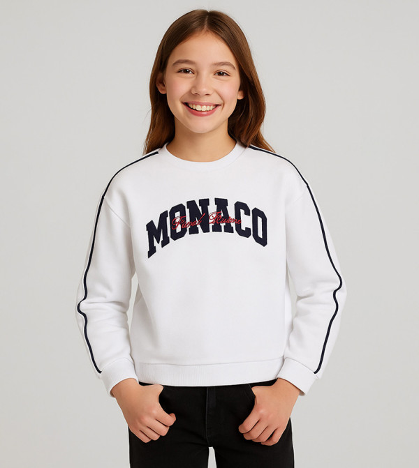 Victor and Jane Victor and Jane - White Sweatshirts