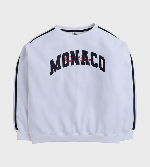 Victor and Jane Victor and Jane - White Sweatshirts