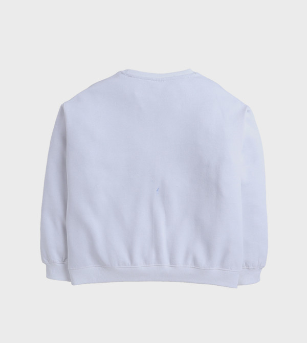 Victor and Jane  Hoodies & Sweatshirts - White Sweatshirts