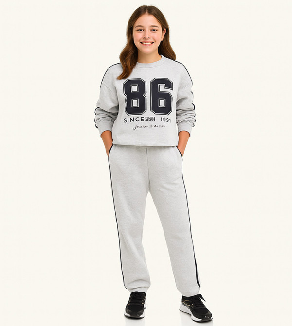 Victor and Jane  - Grey Tracksuits