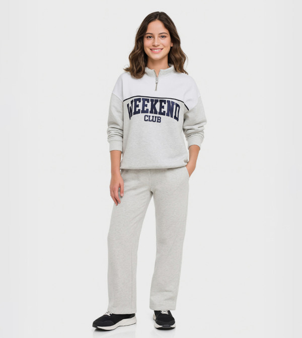 فيكتور آند جين فيكتور آند جين - LIGHT GREY Co-Ord Set
