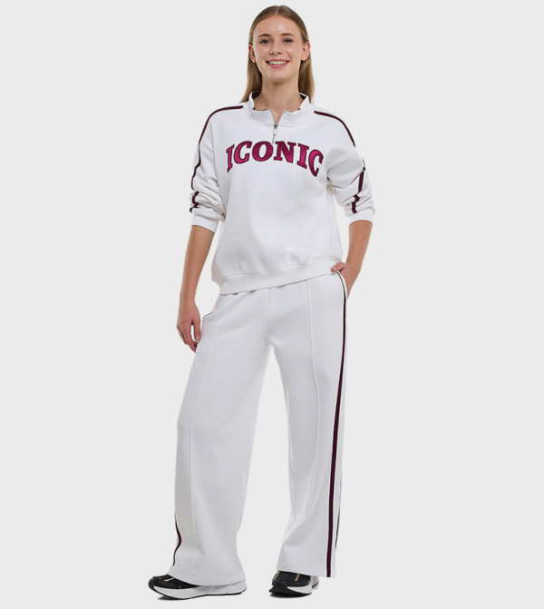 Victor and Jane  Co-Ord Set - White Co-Ord Set