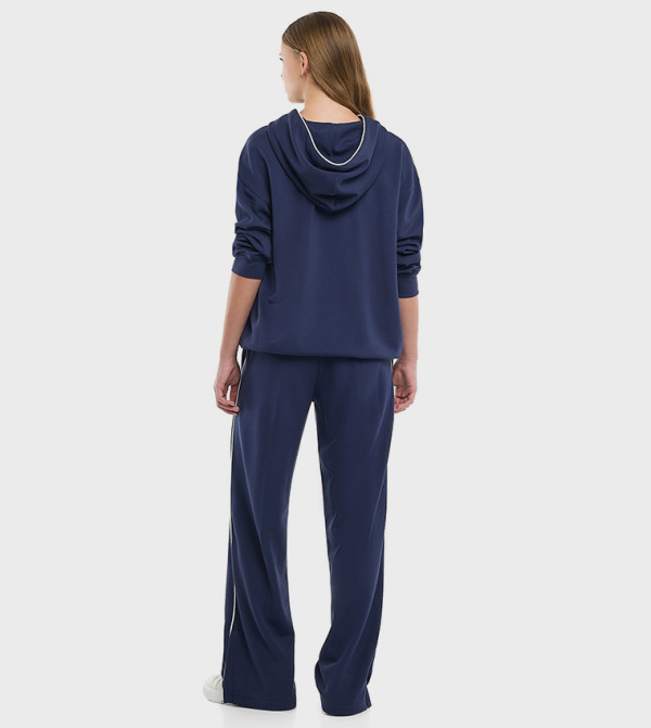 فيكتور آند جين  - كحلي مزرق  Co-Ord Set