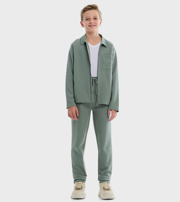 Victor and Jane Victor and Jane - Green clothing sets