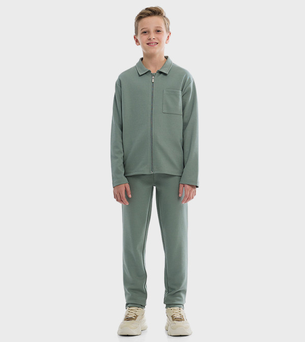 Victor and Jane Victor and Jane - Green clothing sets