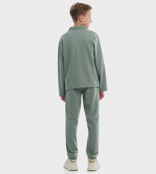Victor and Jane Victor and Jane - Green clothing sets