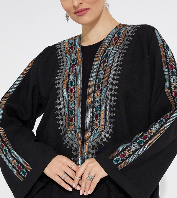 Ayoun Abaya Ayoun Abaya - Black Abayas