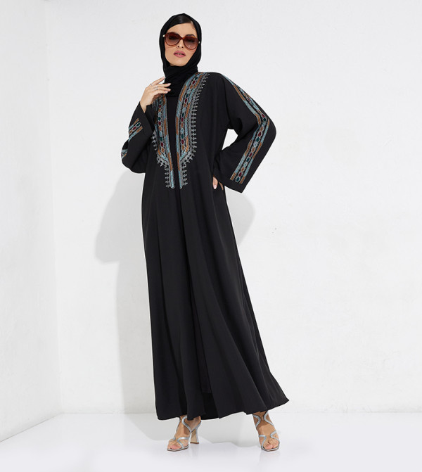Ayoun Abaya Ayoun Abaya - Black Abayas