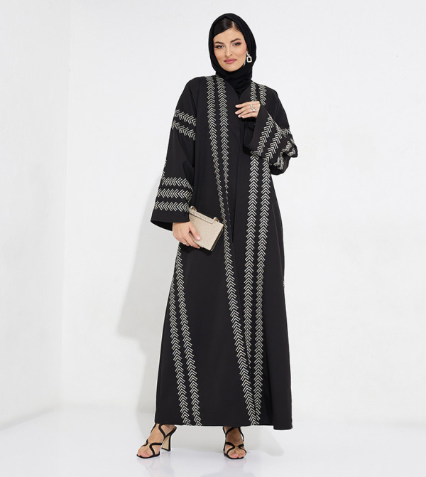 Ayoun Abaya Ayoun Abaya - Black Abayas