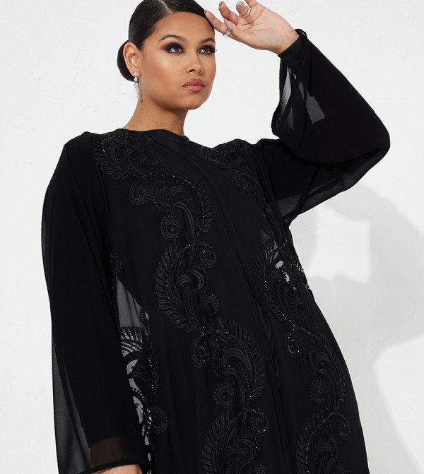 Ayoun Abaya Ayoun Abaya - Black Abayas