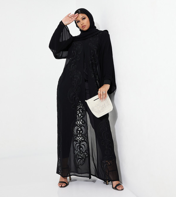 Ayoun Abaya Ayoun Abaya - Black Abayas