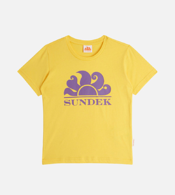 SUNDEK SUNDEK - Yellow T-shirts