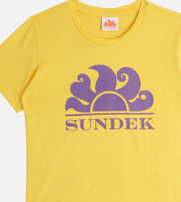 SUNDEK SUNDEK - Yellow T-shirts