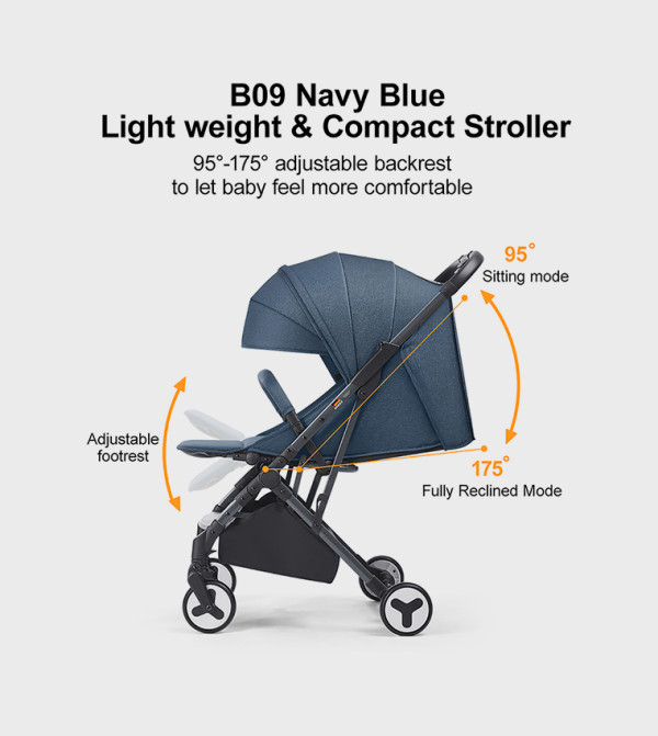 Gokke Gokke - Navy Strollers & Travel Systems